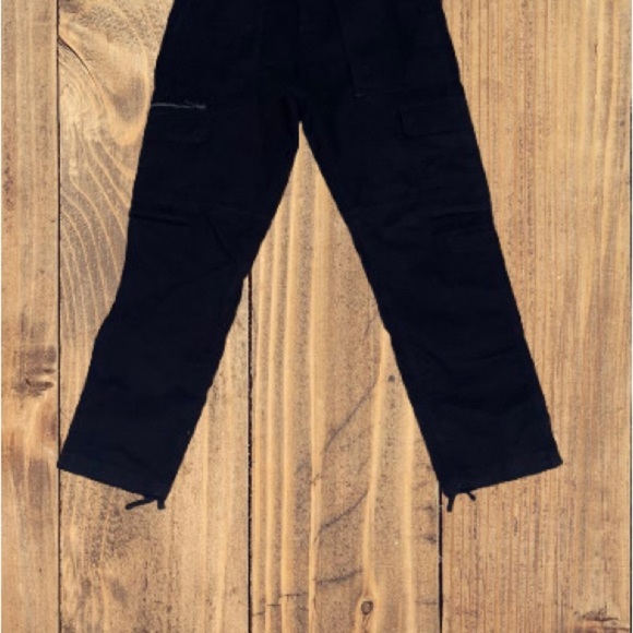 Mens American Eagle Outfitters Navy Cargo Casual Cotton Blend Size 33/32 - Picture 10 of 10